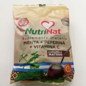 CARAMELOS META + PEPERINA + VIT C SIN AZUCAR NUTRINAT X 50 GR
