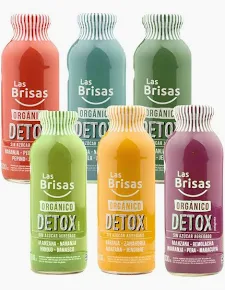 LAS BRISAS ORGANICO DETOX SABORES VARIOS X 330 CC