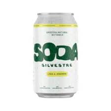 SODA SILVESTRE LIMA Y JENGIBRE X 354 ML