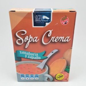 SOPA CREMA ARGENDIET ZANAHORIA Y ZAPALLO
