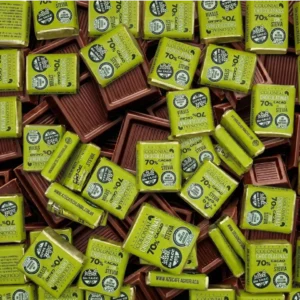 CHOCOLATINAS 70% CACAO CON STEVIA COLONIAL