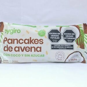PANCAKE DE AVENA SABOR COCO SIN AZUCAR BYGIRO