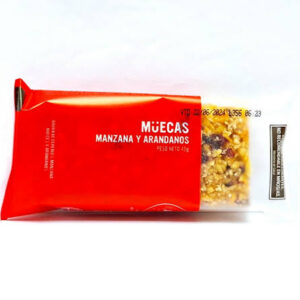 BARRITA CEREAL MUECAS MANZANA Y ARANDANOS