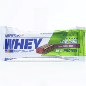 BARRITA LOW CARB MERVICK FRUTOS ROJOS 46 g
