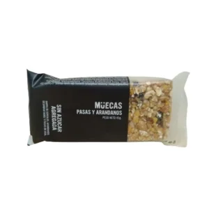 BARRITA CEREAL MUECAS PASAS ARANDANO sin azucar