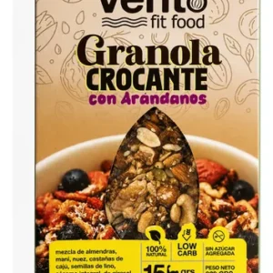GRANOLA CROCANTE // ARANDANOS KETO VENTO X 320 GR