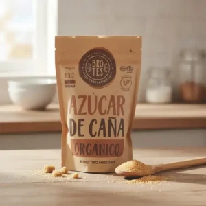 AZUCAR DE CAÑA ORGANICO MASCABO SIN MELAZA BROTES X600GR