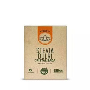 STEVIA CRISTALIZADA CON ERITRITOL DULRI X 30 SOBRES