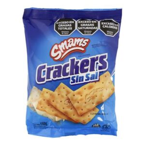 CRACKERS SIN SAL SMAMS SIN GLUTEN