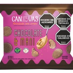GALLETITAS CANVAS CHOCOLATE