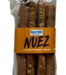 GALLETITAS CON NUEZ Y SESAMO BASTONI