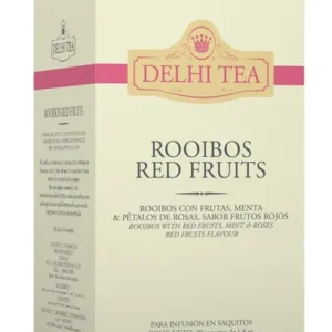 TE ROOIBOS RED FRUITS DELHI TEA X 20 SAQUITOS
