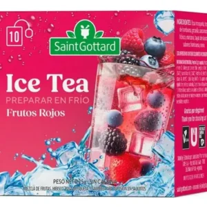 TE FRUTOS ROJOS ICE TEA SANIT GOTTARD X 10 U