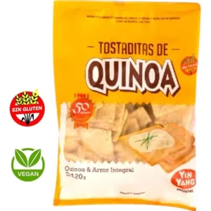 TOSTADAS DE QUINOA YIN YANG