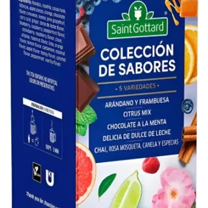 COLECCION DE SABORES SAINT GOTTARD X 20 SAQUITOS