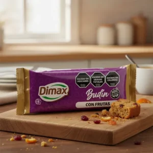 BUDIN CON FRUTAS DIMAX