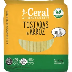 TOSTADA DE ARROZ CERAL SIN SAL
