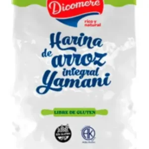 HARINA DE ARROZ YAMANI INTEGRAL DICOMERE X 450 GR