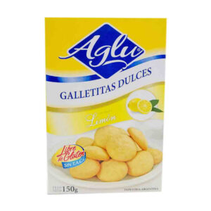 GALLETITAS DULCES SABOR A LIMON AGLU X 150 GR