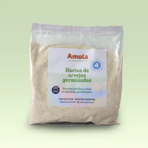 HARINA DE ARVEJAS GERMINADAS AMOLA X 250 GR