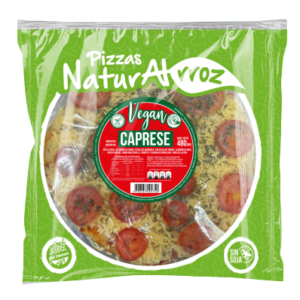 PIZZA VEGANA CAPRESE NATURALRROZ