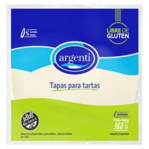 TAPAS DE EMPANADAS SIN TACC ARGENTI