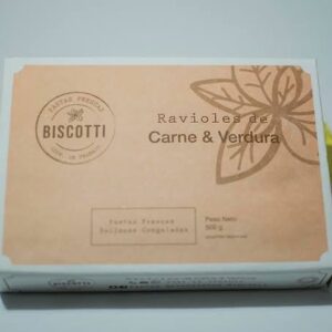 RAVIOLES DE CARNE Y VERDURA BISCOTTI